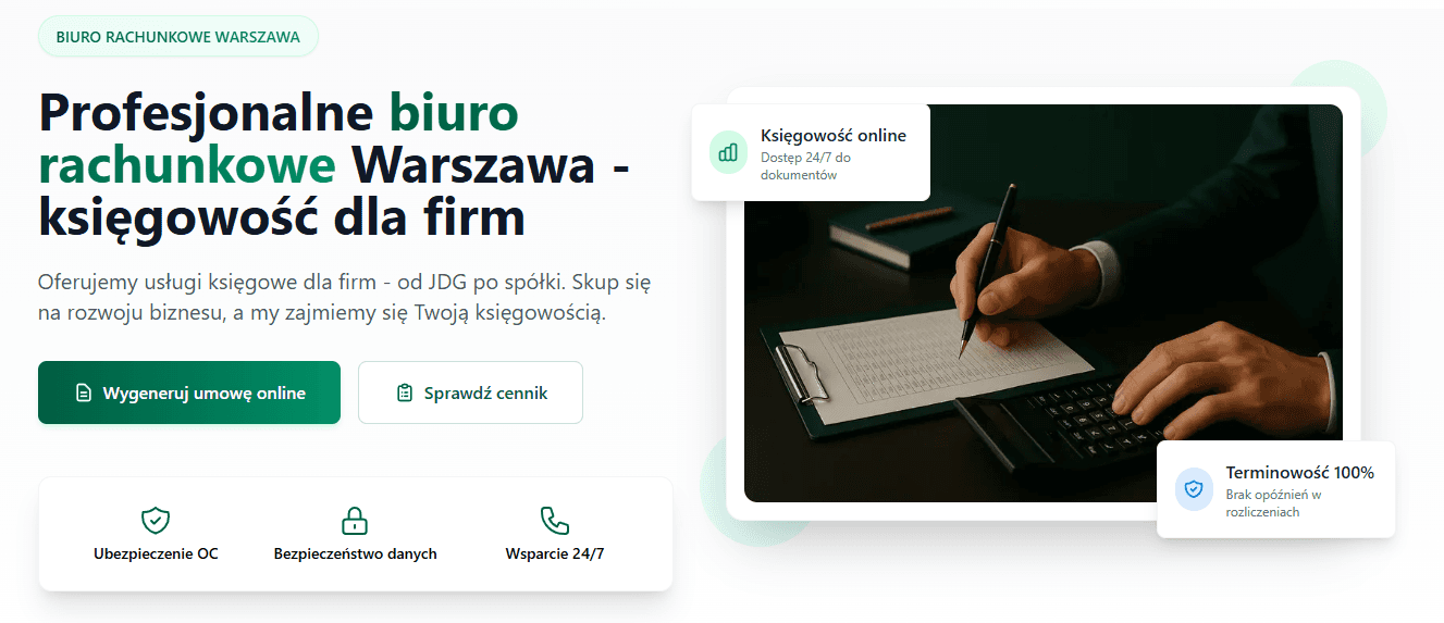 VKsiegowosc - Księgowość Online Warszawa